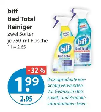 V Markt Biff bad total reiniger Angebot