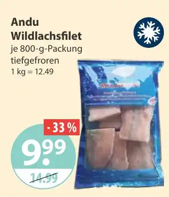 V Markt Andu wildlachsfilet Angebot