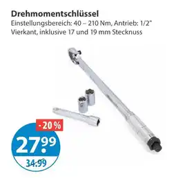 V Markt Drehmomentschlüssel Angebot