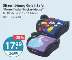 V Markt Sitzerhöhung gaia i-safe frozen oder mickey mouse Angebot