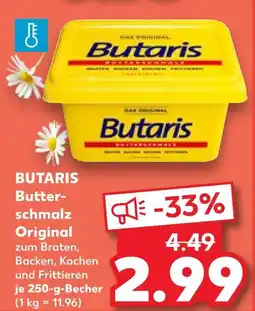 Kaufland Butaris butterschmalz original Angebot