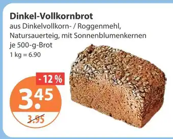 V Markt Dinkel-vollkornbrot Angebot