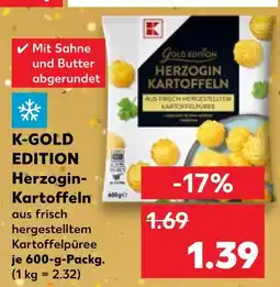 Kaufland K-gold edition herzogin-kartoffeln Angebot