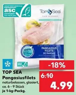 Kaufland Top sea pangasiusfilets Angebot