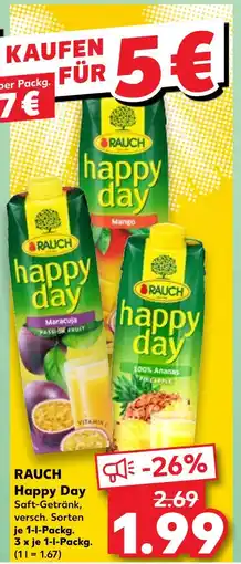 Kaufland Rauch happy day maracuja Angebot