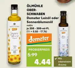 Kaufland Demeter leinöl Angebot