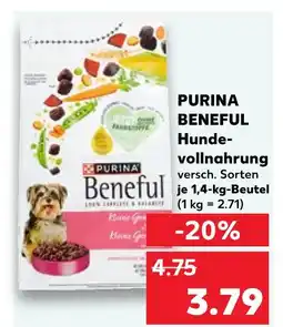 Kaufland Purina beneful hundefullnahrung Angebot