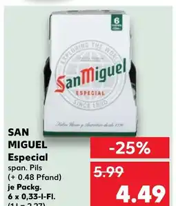 Kaufland San miguel especial Angebot