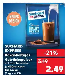 Kaufland Suchard express kakaohaltiges getränkepulver Angebot