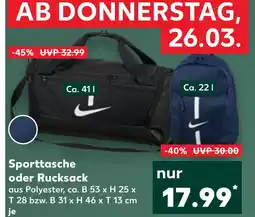 Kaufland Sporttasche Angebot