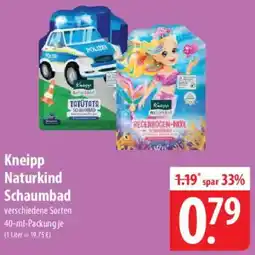 Famila Nord Ost Kneipp Naturkind Schaumbad Angebot