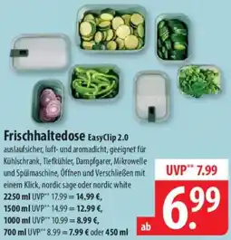 Famila Nord Ost MEPAL Frischhaltedose EasyClip 2.0 Angebot