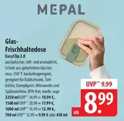 Famila Nord Ost Glas Frischhaltedose Angebot