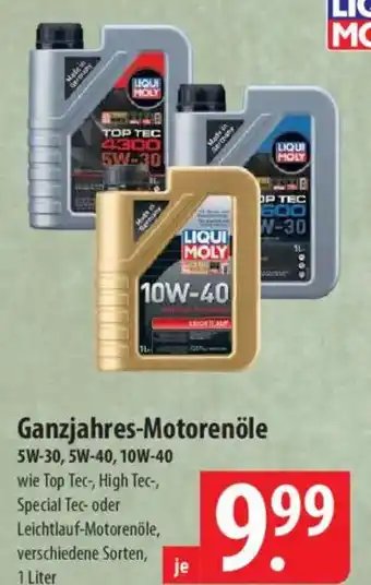 Famila Nord Ost LIQUI MOLY Ganzjahres-Motorenöle Angebot
