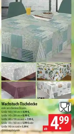 Famila Nord Ost Wachstuch-Tischdecke Angebot