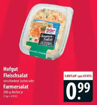Famila Nord Ost Hofgut Fleischsalat Angebot