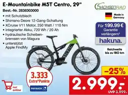 Netto Marken-Discount Sachsenrad E-Mountainbike M5T Centro, 29" Angebot