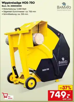 Netto Marken-Discount BAMATO Wippkreissäge HOS-750 Angebot