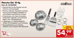 Netto Marken-Discount Grill Fürst Plancha-Set, 12-tlg Angebot