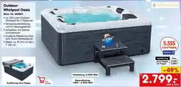 Netto Marken-Discount ARTSAUNA Outdoor Whirlpool Oasis Angebot