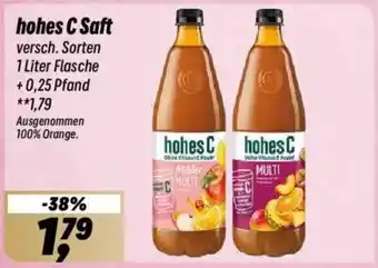 Simmel hohes C Saft Angebot