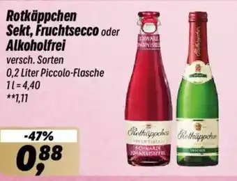 Simmel Rotkäppchen Sekt, Fruchtsecco oder Alkoholfrei Angebot