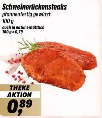 Simmel Schweinerückensteaks Angebot