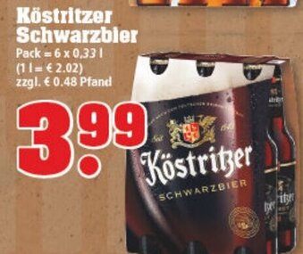 trinkgut Köstritzer Schwarzbier Angebot