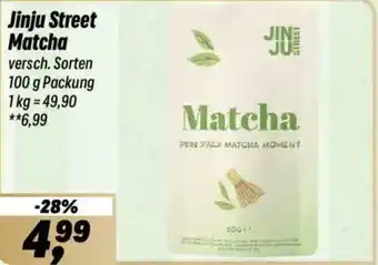Simmel Jinju Street Matcha Angebot
