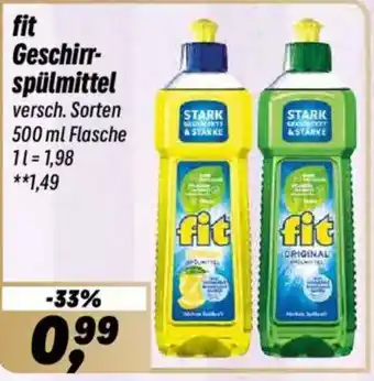 Simmel fit Geschirrspülmittel Angebot