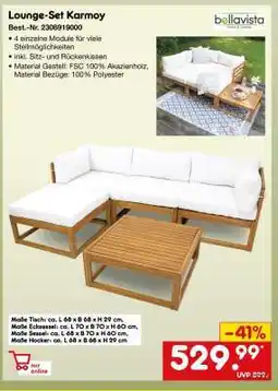 Netto Marken-Discount Lounge-Set Karmoy Angebot