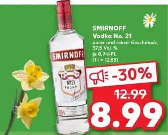 Kaufland SMIRNOFF Vodka No. 21 Angebot