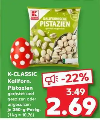 Kaufland K-CLASSIC Kaliforn. Pistazien Angebot
