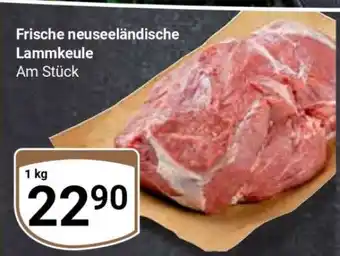 Globus Frische, neuseeländische Lammkeule Angebot