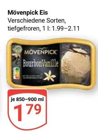 Globus Mövenpick Eis Angebot