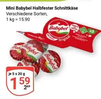 Globus Mini Babybel, halbfester Schnittkäse Angebot