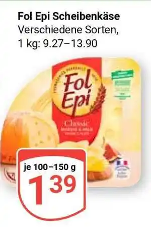 Globus FOL EPI Scheibenkäse Angebot
