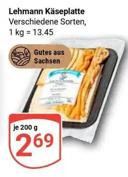 Globus LEHMANN Käseplatte Angebot