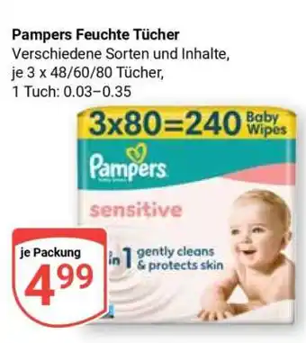 Globus Pampers Feuchte Tücher Angebot