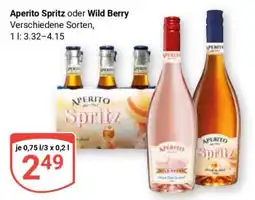 Globus Aperito Spritz oder Wild Berry Angebot