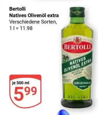 Globus Bertolli Natives Olivenöl Extra Angebot