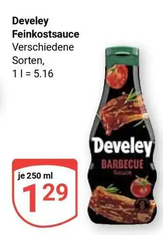 Globus Develey Feinkostsauce Angebot
