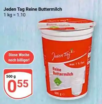 Globus Jeden Tag Reine Buttermilch Angebot