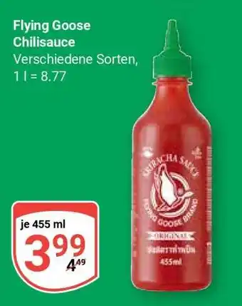 Globus Flying Goose Chilisauce Angebot