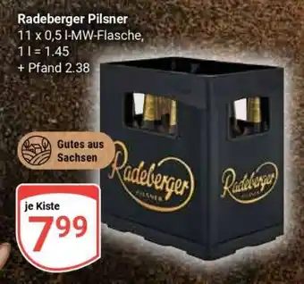 Globus Radeberger Pilsner Angebot
