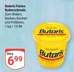 Globus Butaris Feines Butterschmalz Angebot