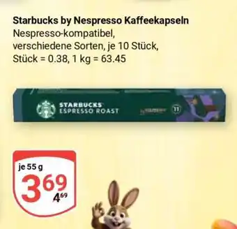 Globus Starbucks by Nespresso Kaffeekapseln Angebot