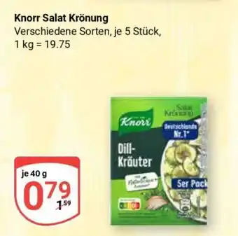 Globus Knorr Salat­ krönung Angebot