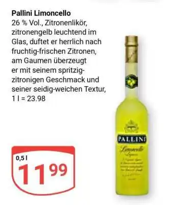 Globus Pallini Limoncello Angebot