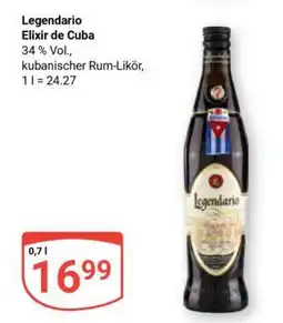 Globus Legendario Elixir de Cuba Angebot
